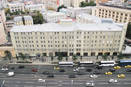 俄罗斯莫斯科街景图片