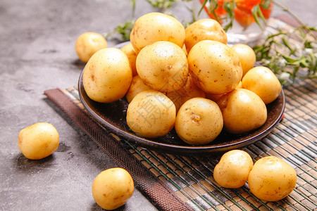 高山小土豆健康高清图片素材