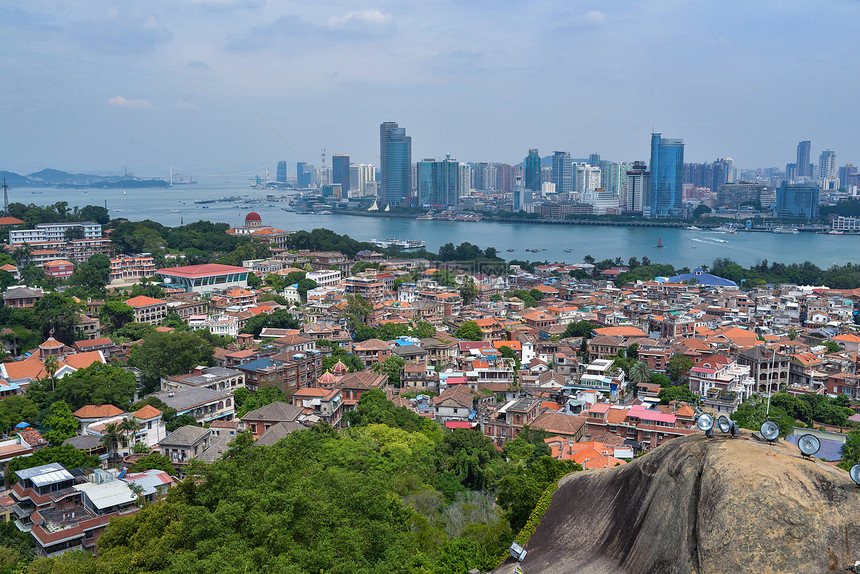 厦门鼓浪屿全景图片