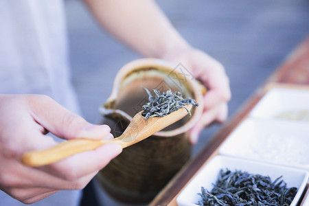 白族三道茶茶艺茶道泡茶背景