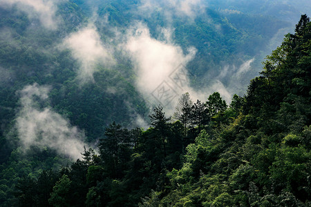 山区风景大别山区背景