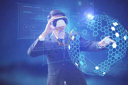 VR虚拟现实科学高清图片素材
