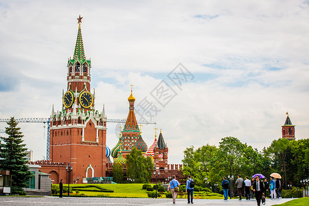 俄罗斯莫斯科红场高清图片