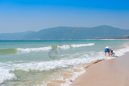 海南三亚亚龙湾风光图片