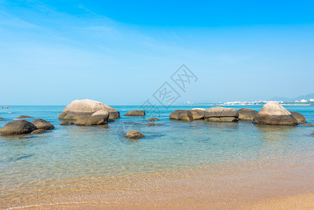 海南三亚海滨风光景区高清图片素材