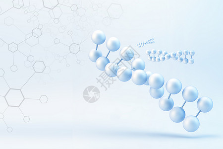 数字医学分子结构图设计图片