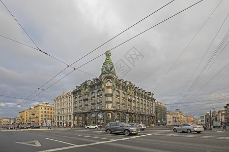 圣彼得堡风光旅行高清图片素材