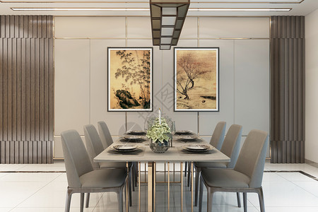 中式饭餐中式空间设计设计图片