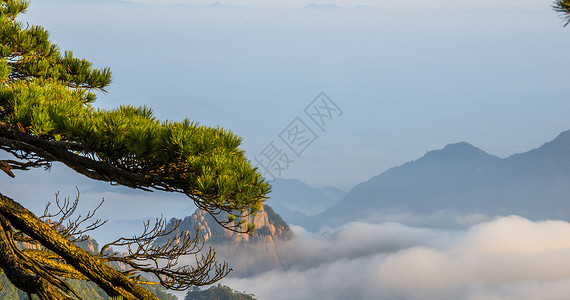 锦绣三清山背景图片