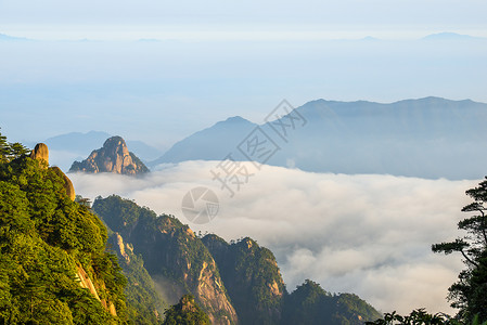 锦绣三清山背景图片