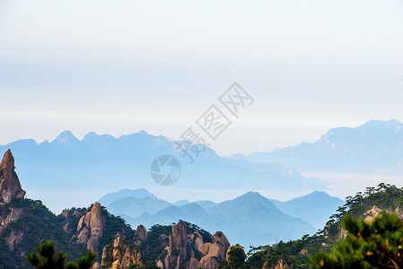 锦绣三清山背景图片