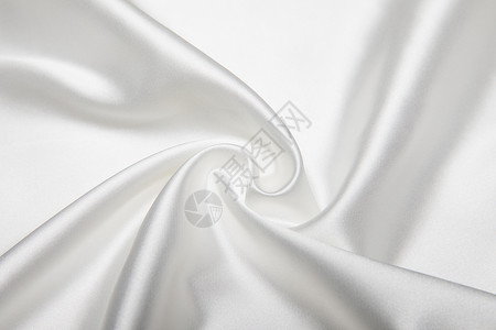 白色丝绸背景素材背景