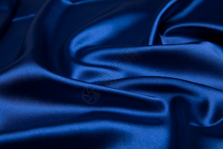 布质背景素材蓝色丝绸背景素材背景