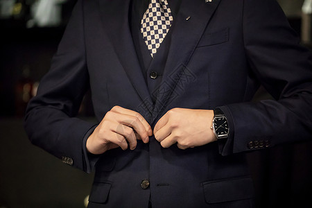 领带男士高端西装定制背景