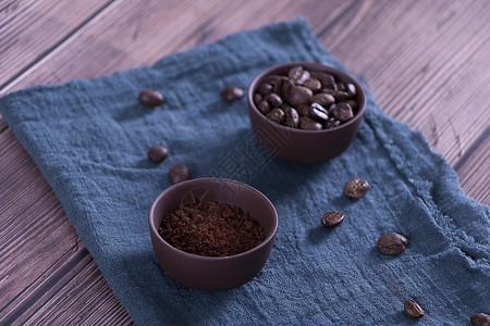 现磨咖啡 咖啡豆背景图片