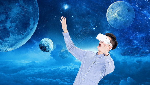 VR虚拟体验虚拟现实高清图片素材