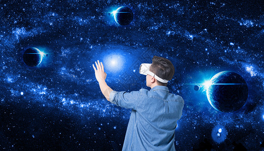 VR虚拟体验科幻高清图片素材