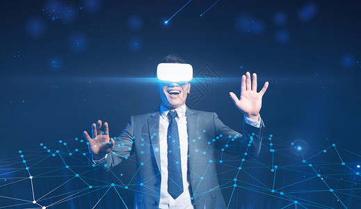 VR科技体验智能生活高清图片素材