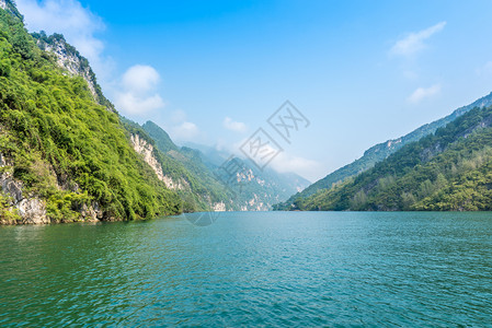 乌江自刎重庆酉阳乌江风光背景