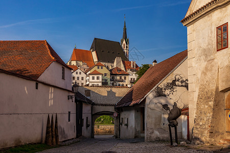 捷克著名旅游目的地克鲁姆鲁夫CK小镇图片