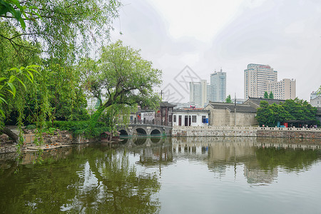 如皋著名景区水绘园风景区如皋市景点高清图片素材