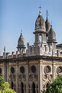 古德寺欧式建筑高清图片