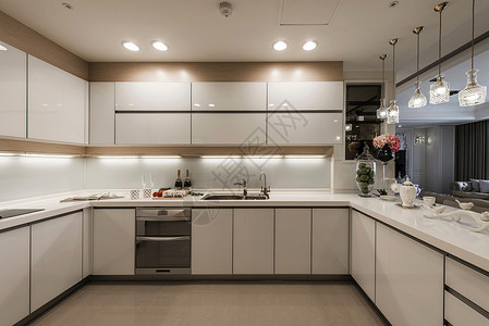 现代橱柜现代简约厨房设计图片