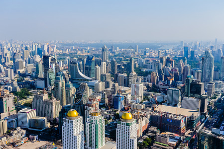 曼谷拜约克摩天塔背景图片