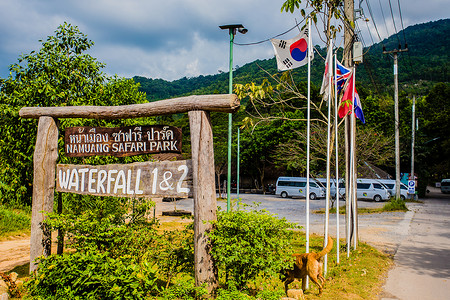 苏梅岛风景韩国标志高清图片