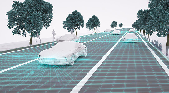 车辆扫描汽车交通科技设计图片