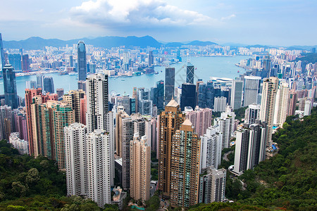 香港金融中心城高高清图片