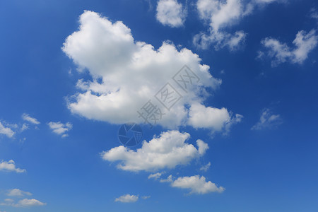 边框素材空气蓝天白云高清素材背景