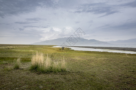 赛里木湖风光风景高清图片素材