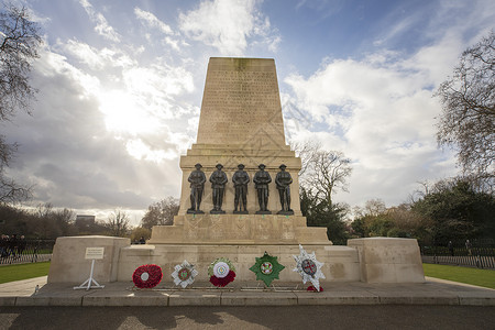 伦敦阵亡者纪念碑背景图片
