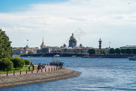 彼得堡要塞北方战争的前哨阵地彼得堡高清图片