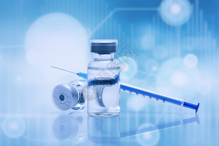 小型针管注射器医疗疫苗设计图片