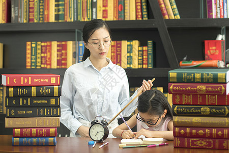 老师监督学习图片