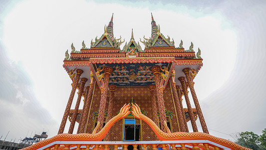 尼泊尔蓝毗尼柬埔寨佛教寺庙背景
