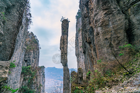 湖北恩施大峡谷景区风光风景高清图片素材