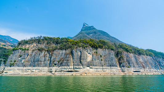 湖北恩施大清江景区风光自然高清图片素材