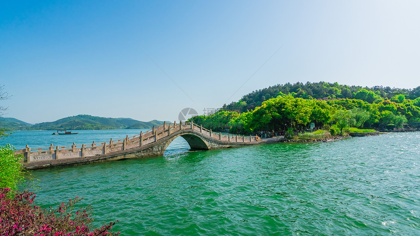 江苏溧阳天目湖景区风光