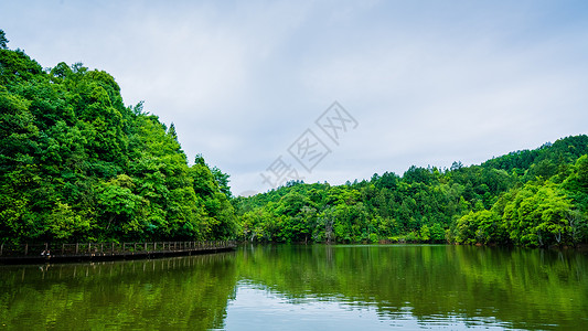 江西抚州资溪九龙湖景区背景图片