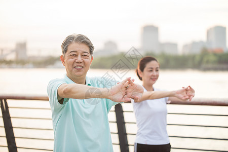 老年人运动锻炼图片