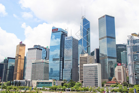 香港中环城市背景高清图片素材