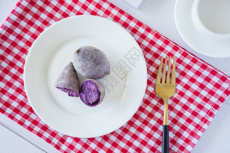 美食紫薯图片
