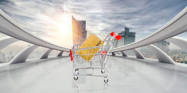 购物车购物筐vip会员网上购物设计图片