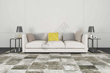 现代沙发背景图片