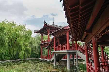 济南百脉泉风景区高清图片