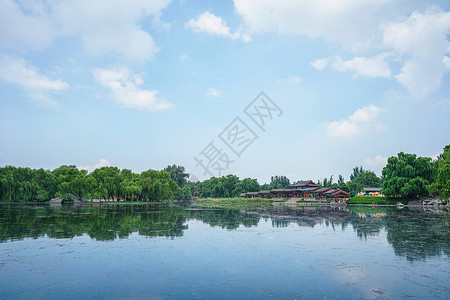 济南章丘百脉泉风景区高清图片