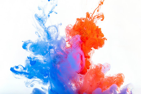 颜料溅开素材色彩液体流动素材背景